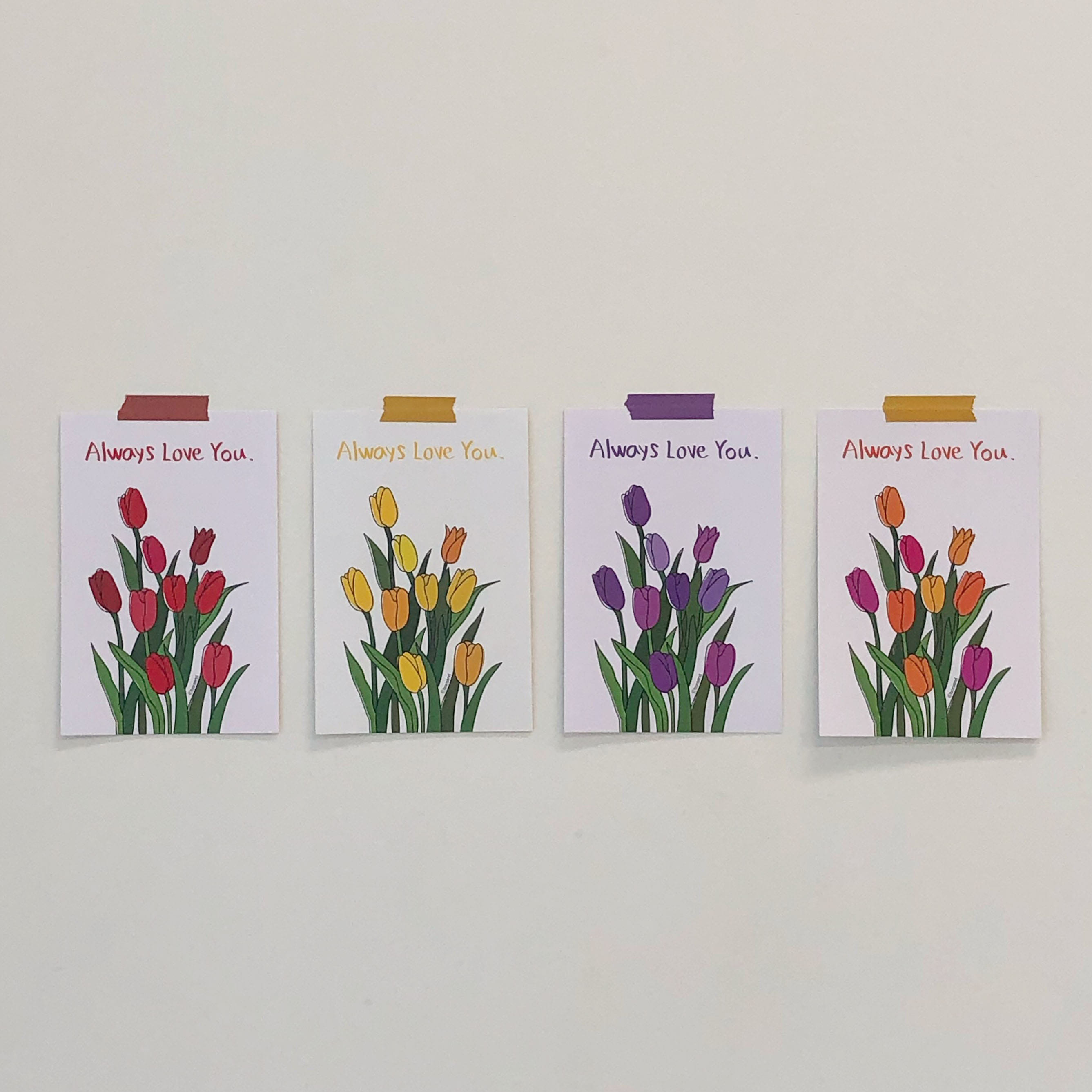 Tulip post card