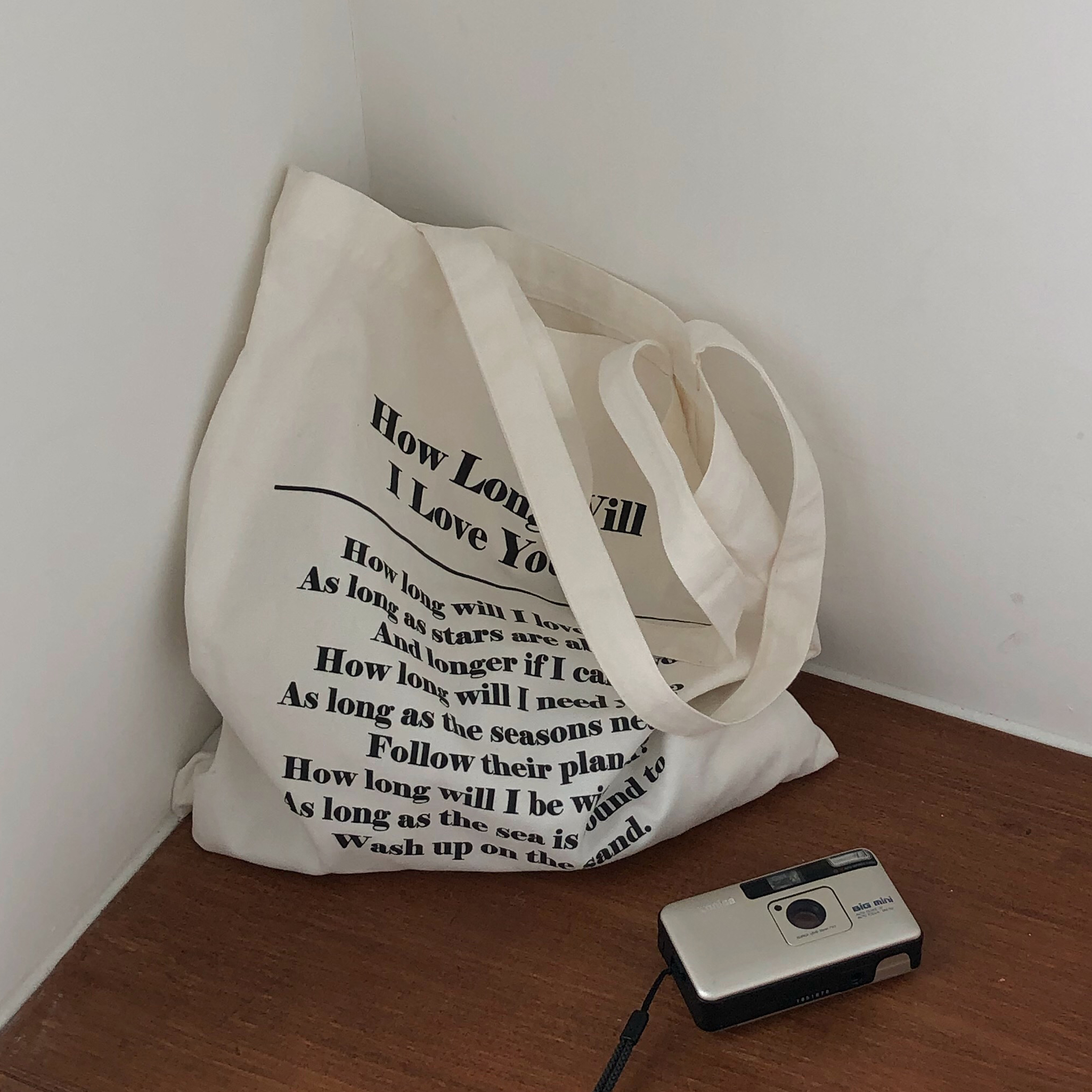 How long will i love you eco bag (3차 재입고)