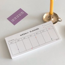 Love someone weekly planner