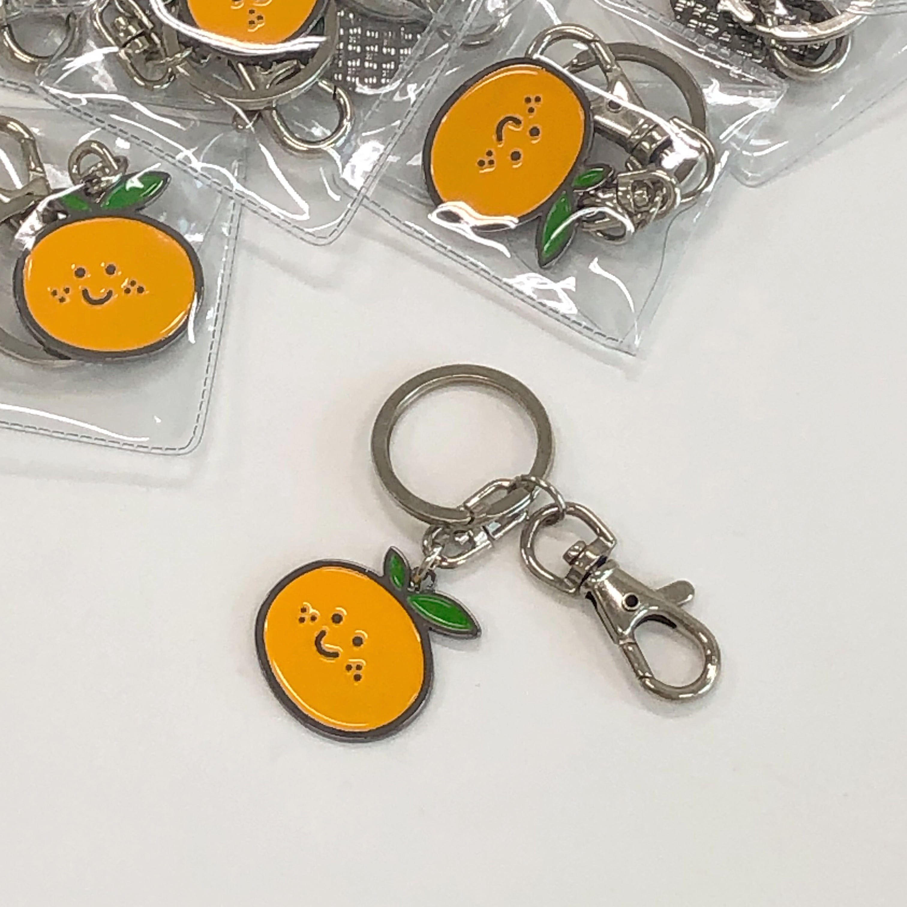 Tangerine key ring (금속)