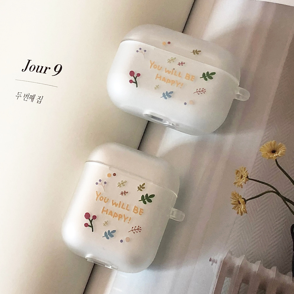 You will be happy air pods / buds case (hard)