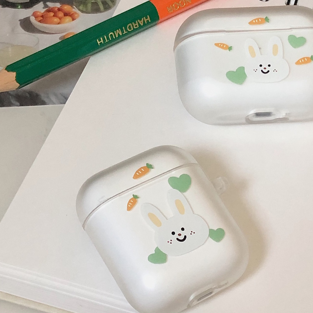 Bunny air pods case (jelly)