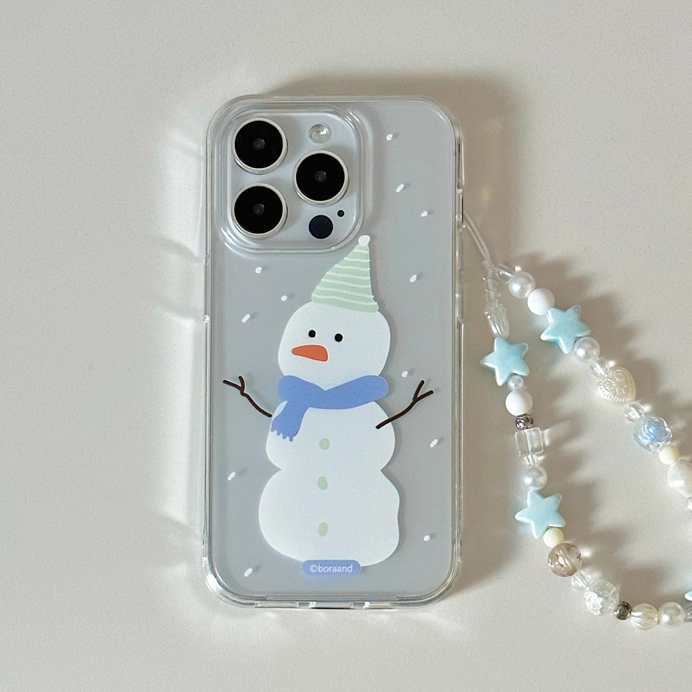 Winter snowman (젤리/젤하드/카드/맥세이프)
