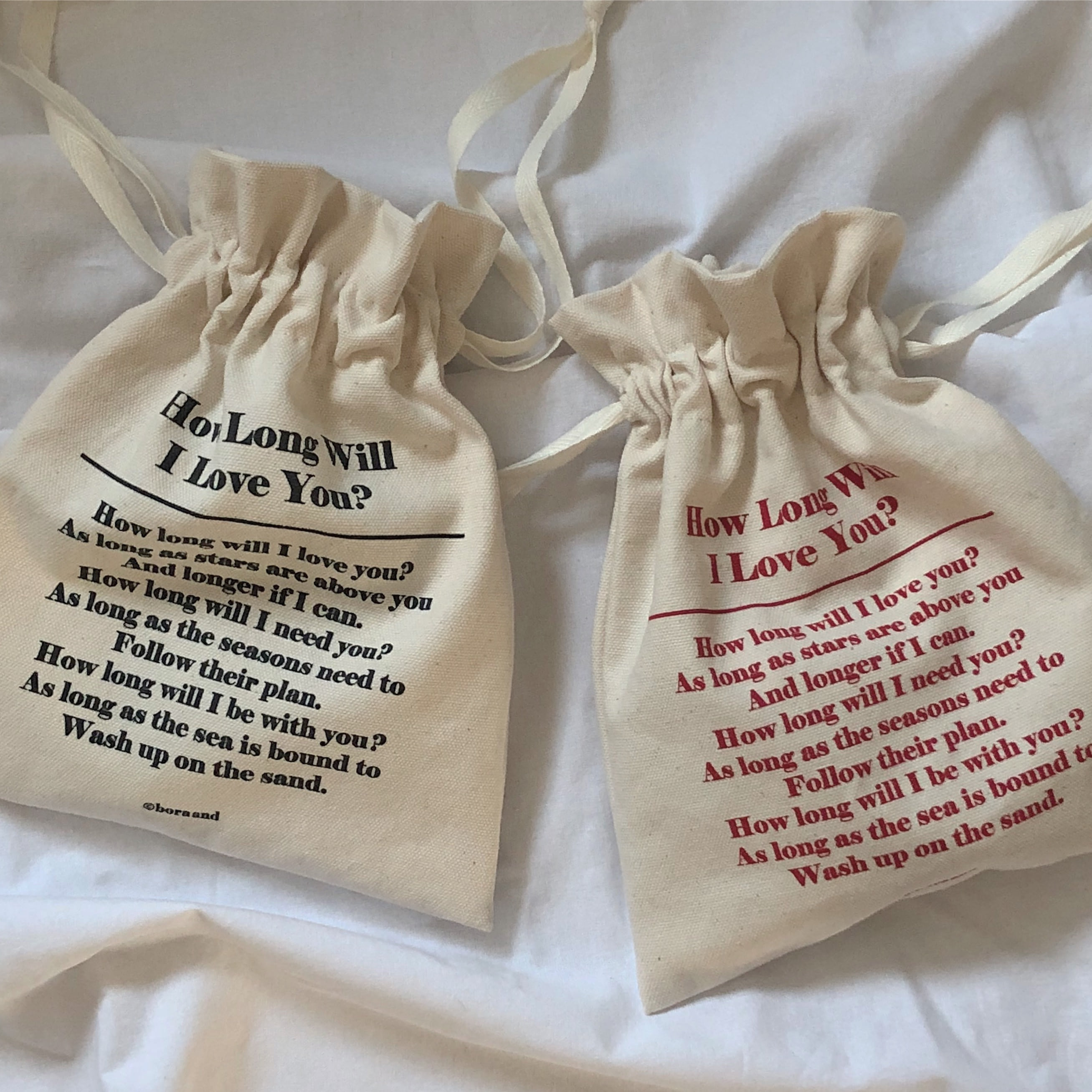 How long will i love you pouch (8차 재입고)