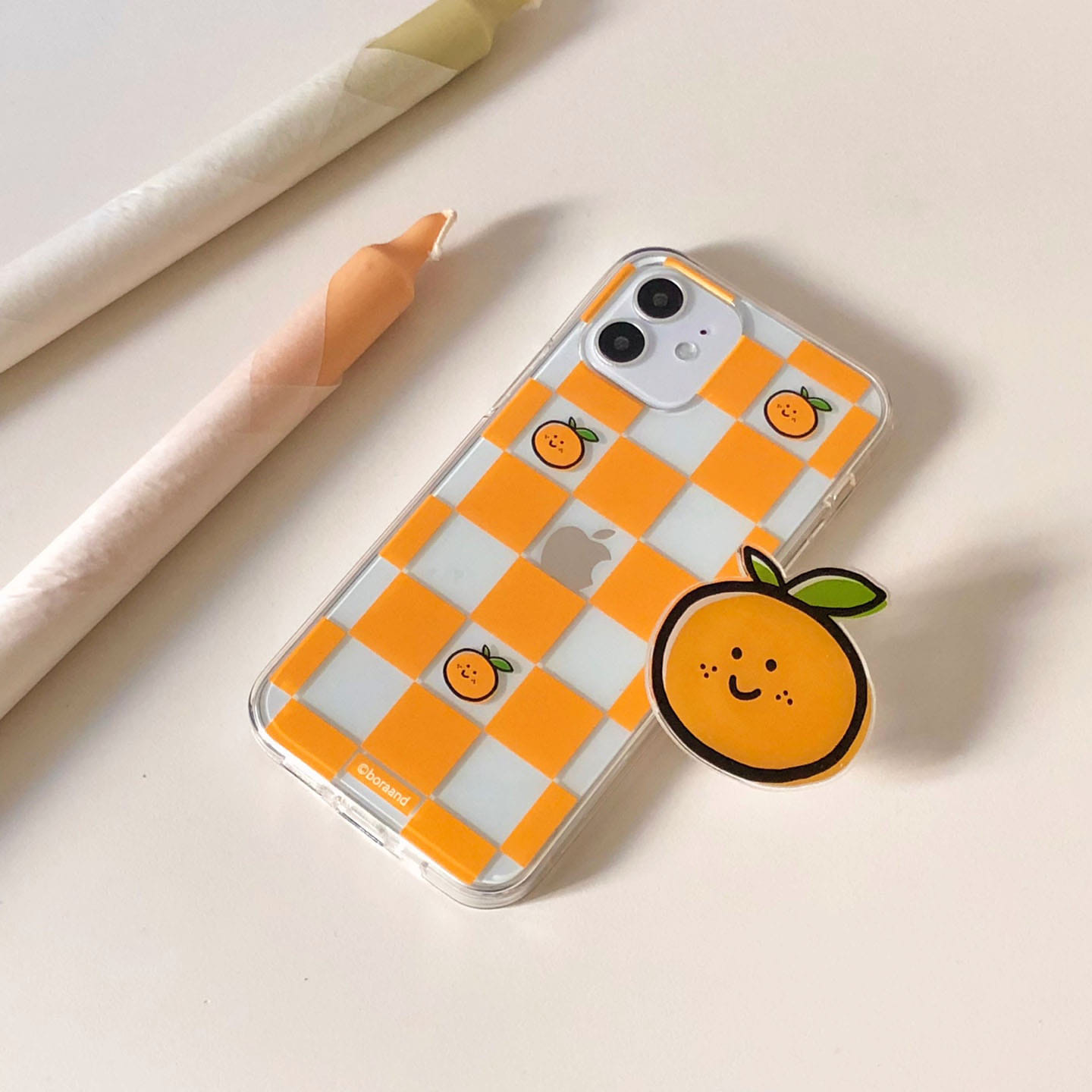 Tangerine checkerboard (젤리/젤하드)