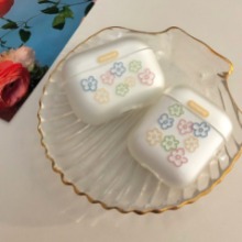 Soft flower air pods case (jelly)