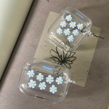 Blue flower air pods case (hard)